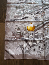 Load image into Gallery viewer, Hermes Silk Scarf “De Passage à Moscou” by  Nathalie Vialars.