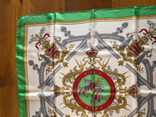 Load image into Gallery viewer, Hermes Silk Scarf «Deo Juvante Monaco» by Hugo Grygkar.