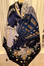 Load image into Gallery viewer, Hermes Cashmere/Silk Shawl “Hermès Flagship” by Dimitri Rybaltchenko 140.