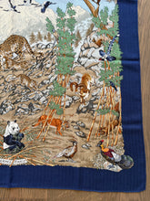 Load image into Gallery viewer, Hermes Cashmere/Silk Scarf “Sichuan” by Robert Dallet.