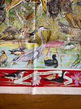 Load image into Gallery viewer, Hermes Silk Twill Scarf “La vie sauvage du Texas” by Kermit Oliver.