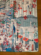 Load image into Gallery viewer, Hermes Silk Scarf “Le Grand Prix Du Faubourg” by Ugo Gattoni.