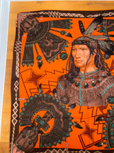 Load image into Gallery viewer, Hermes Cashmere/Silk GM Shawl “Cosmogonie apache” by Antoine Tzapoff 140.