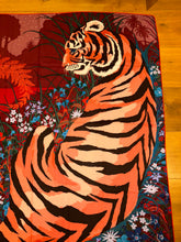 Load image into Gallery viewer, Hermes Cashmere/Silk Shawl “Tyger Tyger” by Alice Shirley 140