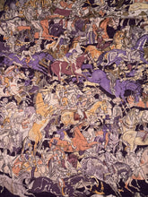 Load image into Gallery viewer, Hermes Cashmere and Silk GM Shawl “Pele-Mele” by Philippe Dumas.