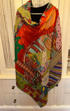 Load image into Gallery viewer, Hermes Cashmere/Silk GM Shawl “Acte III, Scene I, La Clairiere» by Edouard Baribeaud 140.