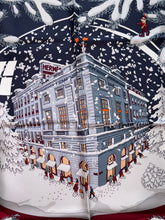 Load image into Gallery viewer, HERMÈS Silk Scarf “Noël Au 24 Faubourg” by Dimitri Rybaltchenko.