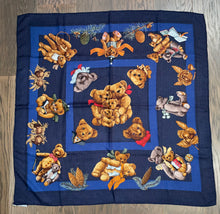 Load image into Gallery viewer, Hermes Cashmere and Silk Scarf « Confidents Des Cœurs » by Loїc Dubigeon.