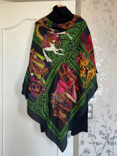 Load image into Gallery viewer, Hermes Cashmere/Silk GM Shawl “LA DANSE DU CHEVAL MARWARI” by Annie Faivre 140.