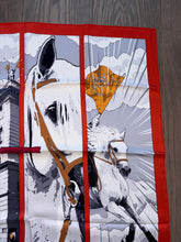 Load image into Gallery viewer, Hermes Vintage Silk Scarf “Quand Soudain” by Dimitri Rybaltchenko