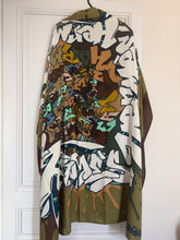 Load image into Gallery viewer, Hermes Cashmere and Silk Shawl “GRAFF” by Cyri Konga Phan 140