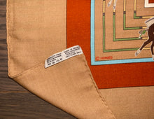 Load image into Gallery viewer, Hermes Cashmere and Silk Scarf “La Pani Shar Pawnee” by Kermit Oliver 140.