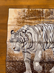 Hermes Silk Scarf Tigre Du Bengale by Robert Dallet