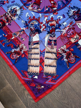 Load image into Gallery viewer, Hermes Cashmere/Silk Shawl “Kachinas” by Kermit Oliver 140