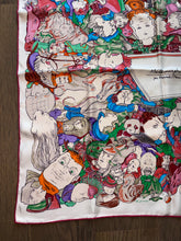 Load image into Gallery viewer, Hermes Silk Scarf “Métamorphoses” by Philippe Dumas.