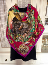 Load image into Gallery viewer, Hermes Silk Twill Scarf “Fauna et Flora du Texas” by Kermit Oliver.