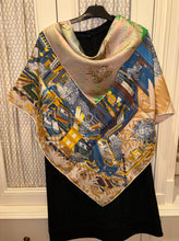 Load image into Gallery viewer, Hermes Silk Twill Double Sided Scarf Les 12 Leopards by Jin Kwon