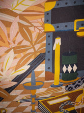 Load image into Gallery viewer, Hermes Silk Twill Double Sided Scarf Les 12 Leopards by Jin Kwon
