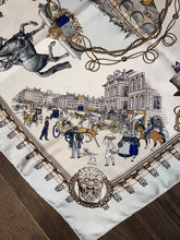 Load image into Gallery viewer, Hermes Silk Scarf «Le Pont Neuf à Paris» by Philippe Ledoux
