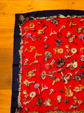 Load image into Gallery viewer, Hermes Cashmere and Silk GM Shawl « Champignons » by Anna Gavarni/Francoise de la Perriere