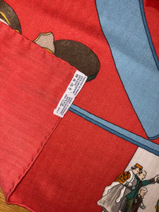 Hermes Cashmere and Silk GM Shawl “Neige d’Antan” by Cathy Latham 140