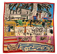 Load image into Gallery viewer, Hermes Cashmere and Silk GM Shawl “Rayures d'Ete” by Filipe Jardim 140.
