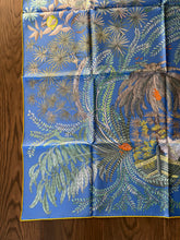 Load image into Gallery viewer, HERMES Silk Scarf "Le Jardin des Peintres" by Annie Faivre.