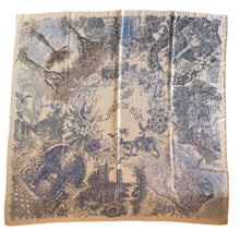Load image into Gallery viewer, Hermes Cashmere and Silk GM Shawl “Le Jardin de Leila” by Francois Houtin 140
