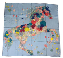 Load image into Gallery viewer, Hermes Silk Twill GM Shawl “Robe Legere” by Théo de Gueltzl 140.