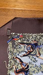 Hermes Silk Twill Scarf “Sichuan” by Robert Dallet.