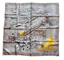 Load image into Gallery viewer, Hermes Silk Scarf “De Passage à Moscou” by  Nathalie Vialars.
