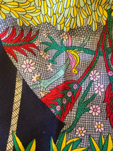 Load image into Gallery viewer, Hermes Cashmere/Silk GM Shawl “Acte III, Scene I, La Clairiere» by Edouard Baribeaud 140.