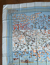 Load image into Gallery viewer, Hermes Cashmere/Silk Shawl “Libres Comme l'Air” by Annie Faivre