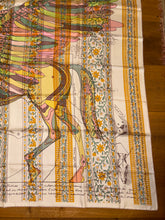 Load image into Gallery viewer, Hermes Silk Shawl “Le Pegase d’Hermes Au Bloc” 140