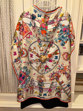 Load image into Gallery viewer, Hermes Washed Silk Scarf “Kachinas” by Kermit Oliver.