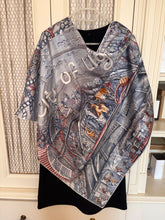 Load image into Gallery viewer, Hermes Silk Scarf «City of Light» designed by Elias Kafouros