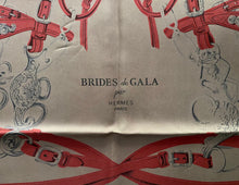 Load image into Gallery viewer, Hermes Dip Dye Silk Scarf « Brides de Gala » by Hugo Grygkar.