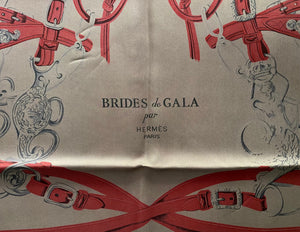 Hermes Dip Dye Silk Scarf « Brides de Gala » by Hugo Grygkar.