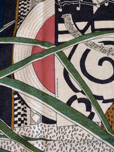 Load image into Gallery viewer, Hermes Cashmere and Silk GM Shawl «Rendez-Vous Chez Hermès» by Carine Brancowitz 140.