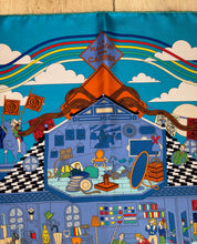 Load image into Gallery viewer, Hermes Silk Scarf “La Maison des Carres ” by Pierre Marie.