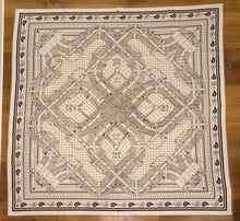Load image into Gallery viewer, Hermes Cashmere and Silk GM Shawl “Mors a Jouets Bandana” by Sophie Koechlin 140.