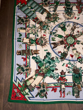Load image into Gallery viewer, Hermes Cashmere/Silk Shawl “Kachinas” by Kermit Oliver 140