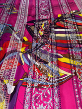 Load image into Gallery viewer, Hermes precious embroidered Silk Shawl “Pegase d’Hermes Au Bloc” 140