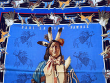 Load image into Gallery viewer, Hermes Cashmere and Silk Scarf “La Pani Shar Pawnee” by Kermit Oliver 140.