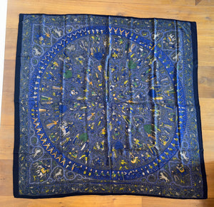 Hermes Cashmere/Silk Shawl “LALBHAI” 140