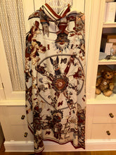Load image into Gallery viewer, Hermes Cashmere and Silk GM Shawl “Kachinas” by Kermit Oliver 140.