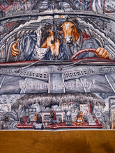 Load image into Gallery viewer, Hermes Silk Scarf «City of Light» designed by Elias Kafouros