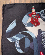Load image into Gallery viewer, HERMÈS Silk Scarf “Noël Au 24 Faubourg” by Dimitri Rybaltchenko.