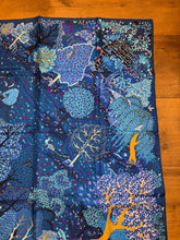 Load image into Gallery viewer, Hermes Silk Twill Scarf “Dans Un Jardin Anglais” by Alice Shirley.