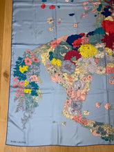 Load image into Gallery viewer, Hermes Silk Twill GM Shawl “Robe Legere” by Théo de Gueltzl 140.